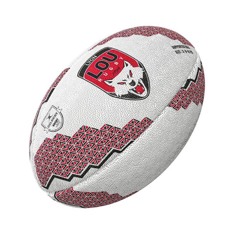 Ballon de Rugby Gilbert Supporter Lyon Lou