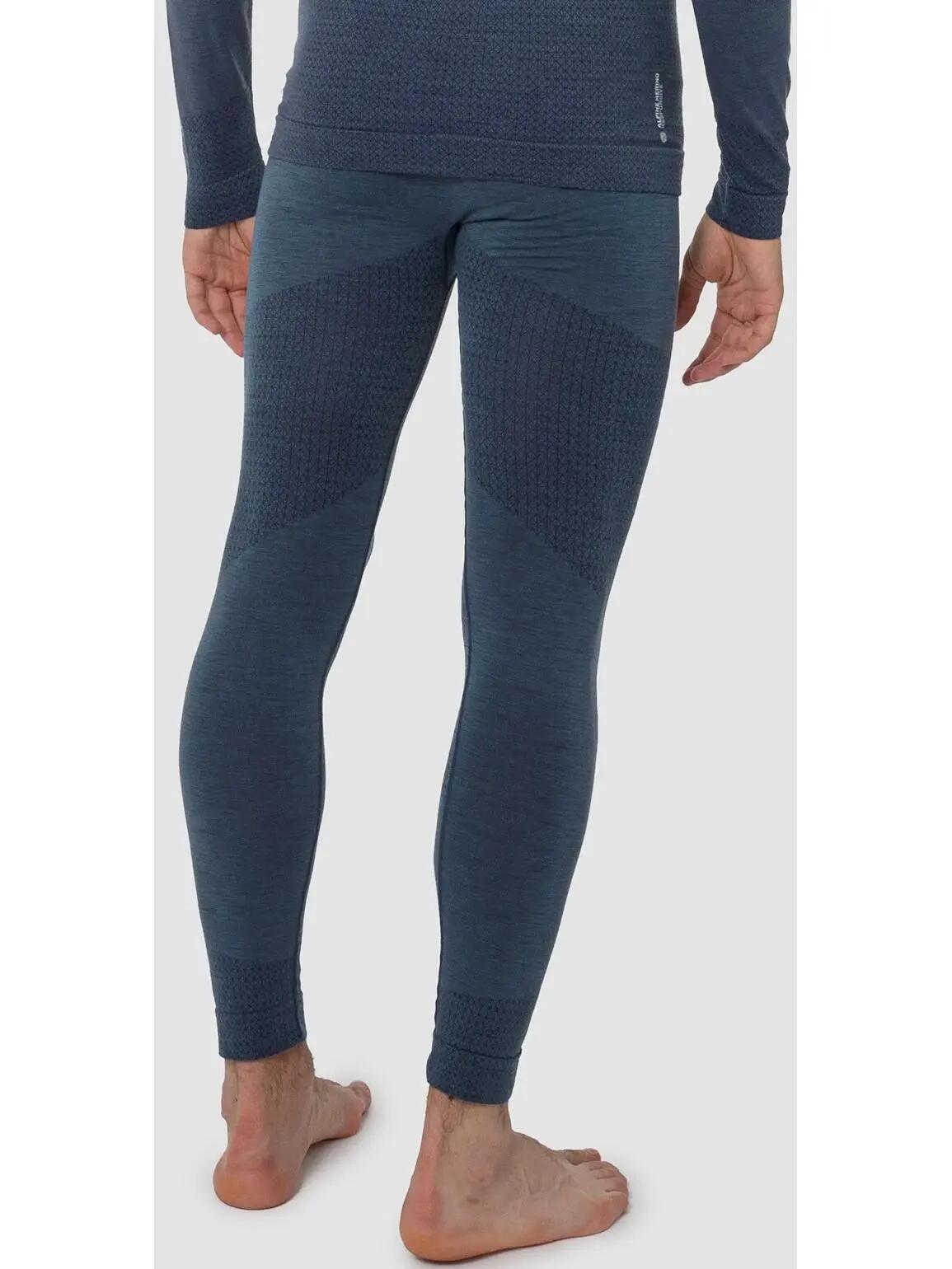 Pantaloni de corp Zebru Medium Warm Amr M Tight - albastru inchis barbati 2/5