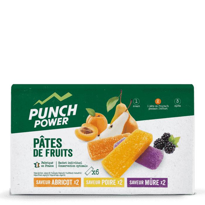 Punch Power - Punch Power Pâtes De Fruits Energétiques - Lot De 12 X 6 - Saveur Multifruits - Pâte De Fruits - 2 Kg - Decathlon