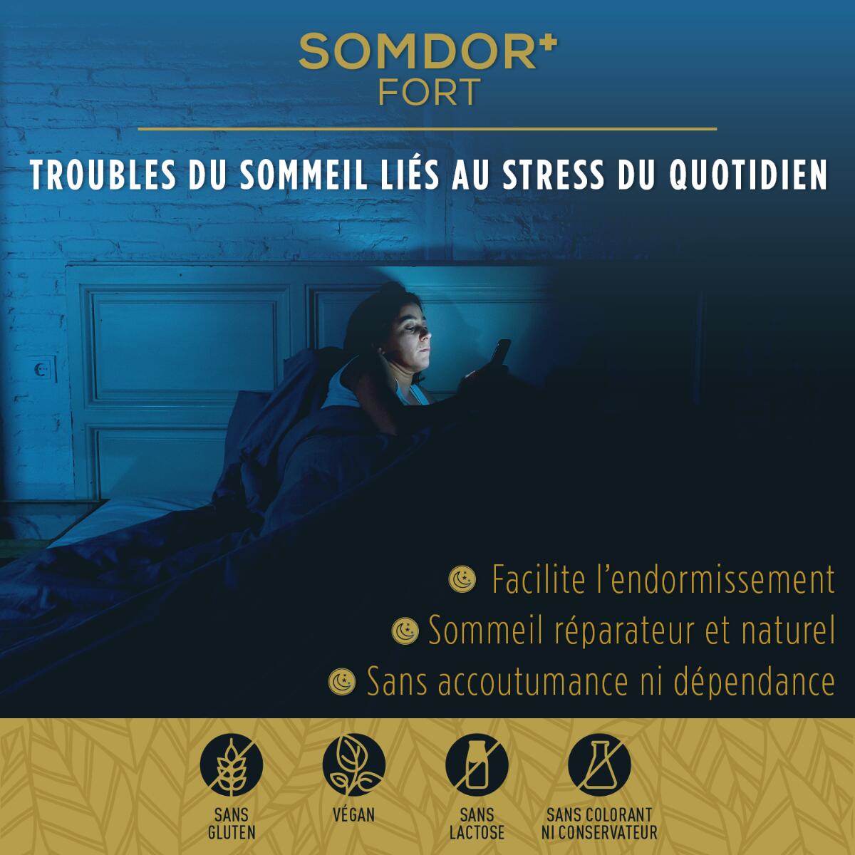 GRANIONS Somdor+ Fort - 30 Comprimés 2/6