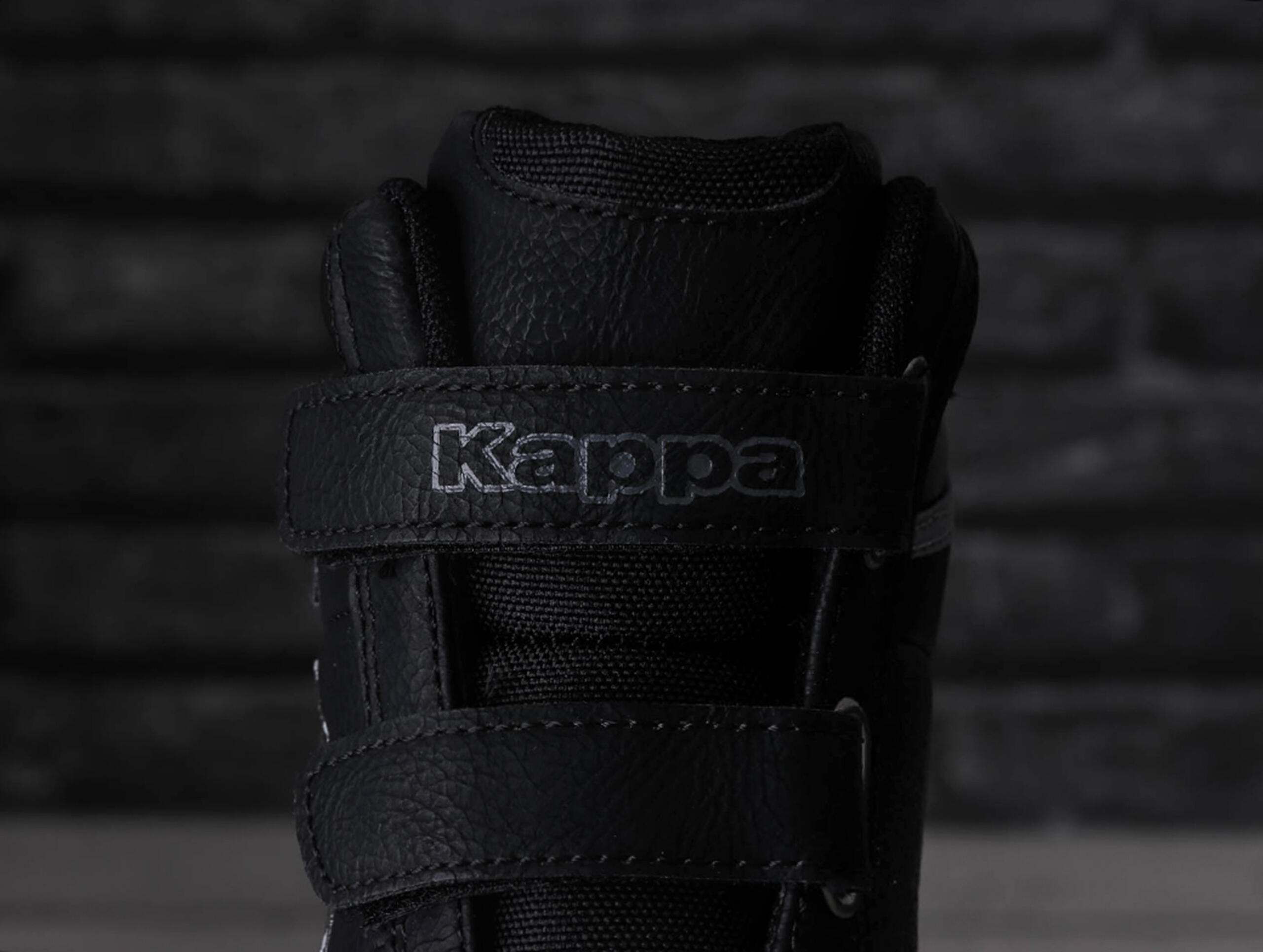 Kappa Unisex Kinder Sneaker High Top Stylecode 260239K 1111 schwarz 6/6