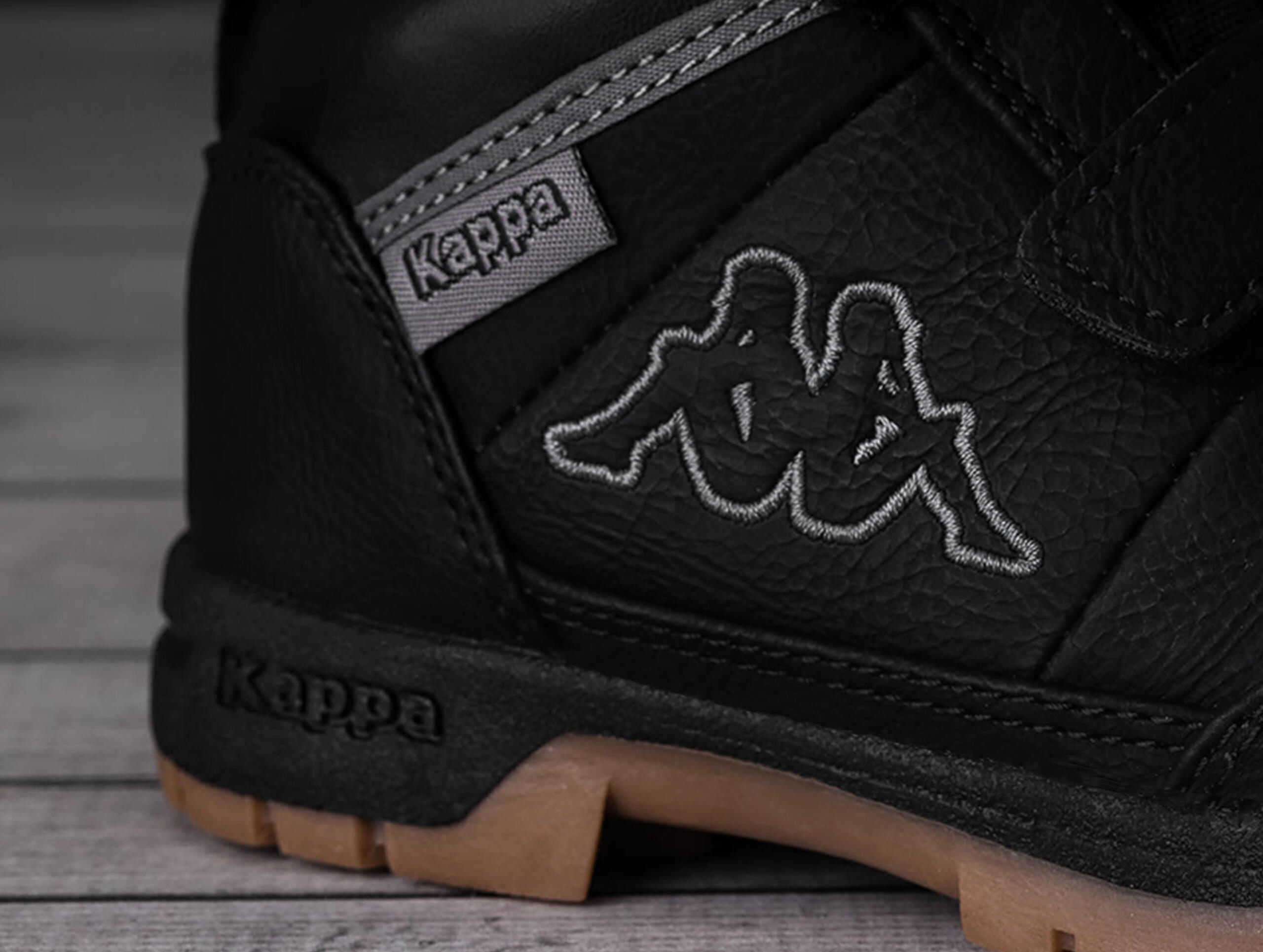 Kappa Unisex Kinder Sneaker High Top Stylecode 260239K 1111 schwarz 5/6