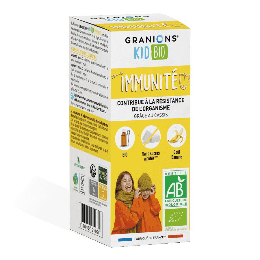 Kid Bio Immunité - Sirop Aux Plantes Goût Banane - 125 ml 3/3