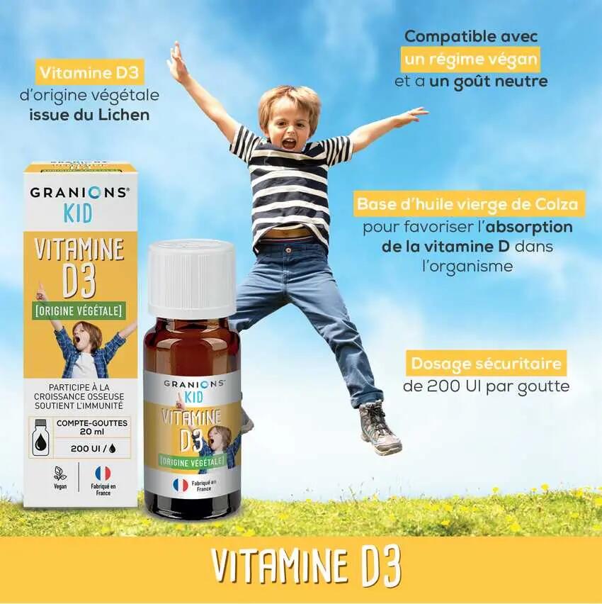 Kid Vitamine D3 - 20 ml 4/6