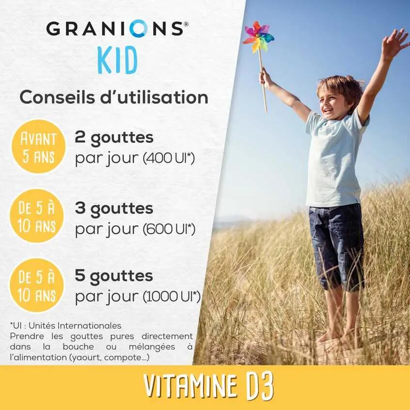 Kid Vitamine D3 - 20 ml 2/6