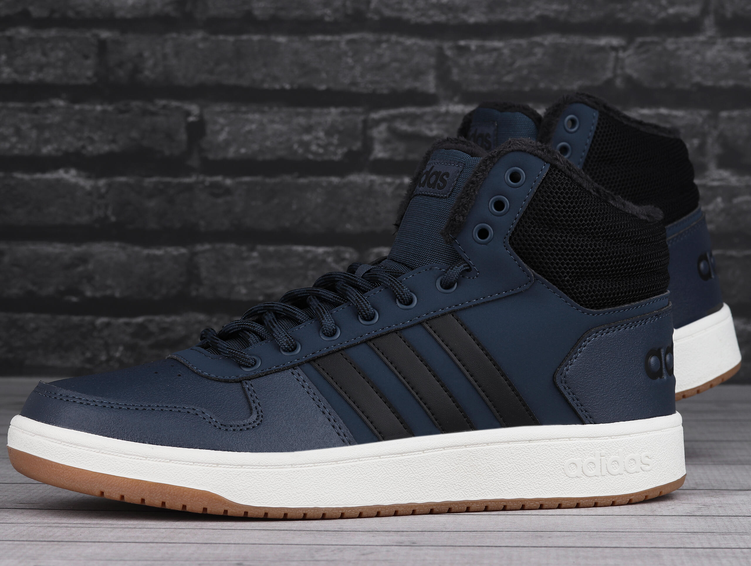 Buty męskie sportowe Adidas HOOPS 2.0 MID 3/7