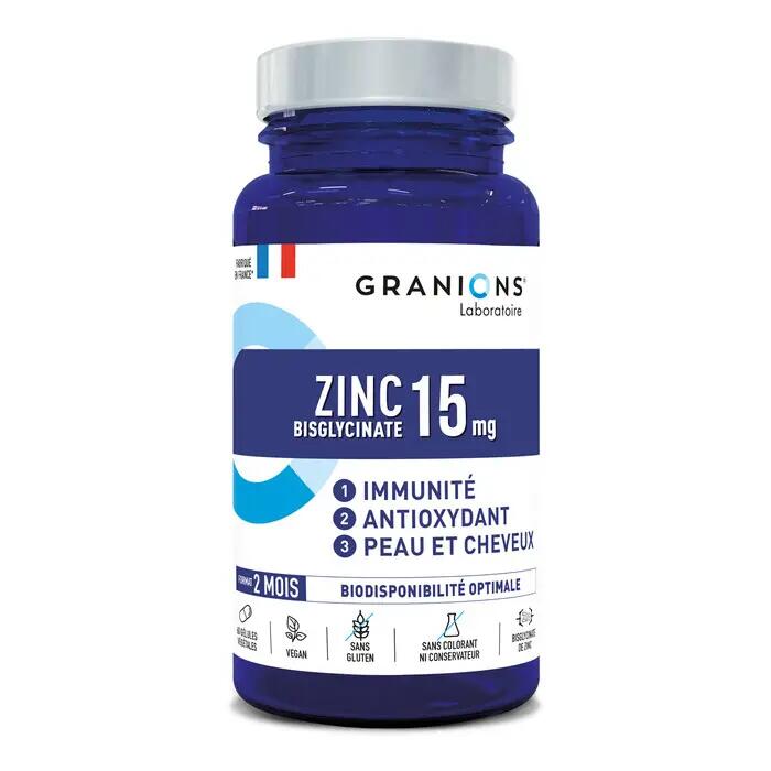 Zinc Bisglycinate 15 mg 60 capsule vegetale