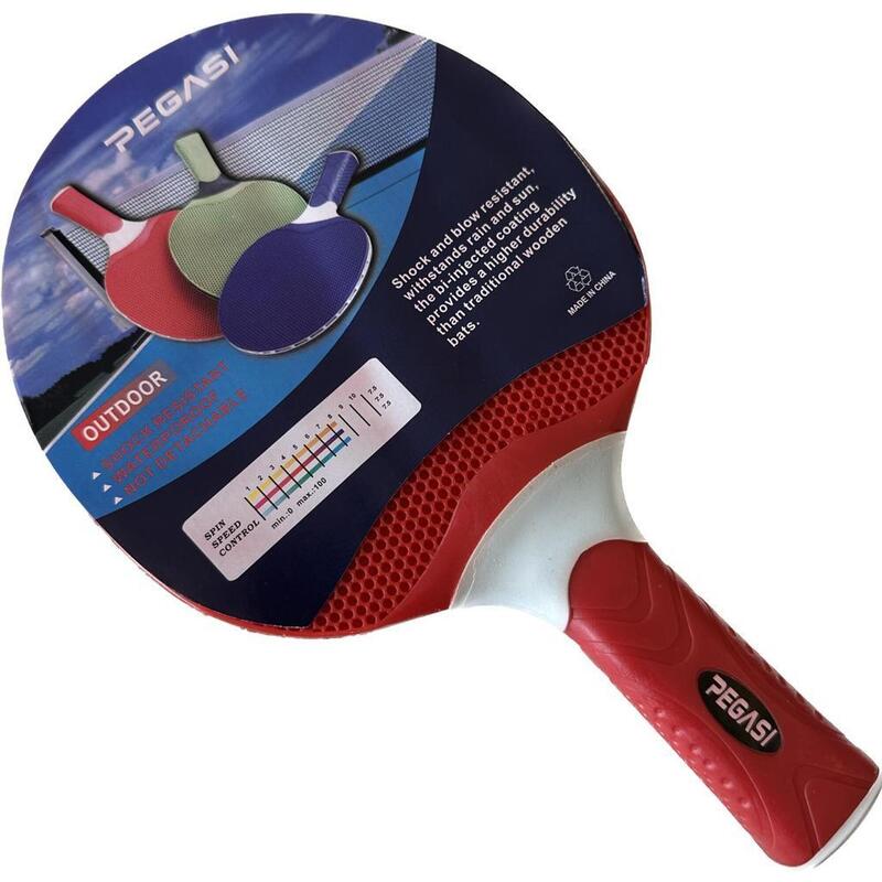 Pegasi extérieur table de tennis chauve rouge