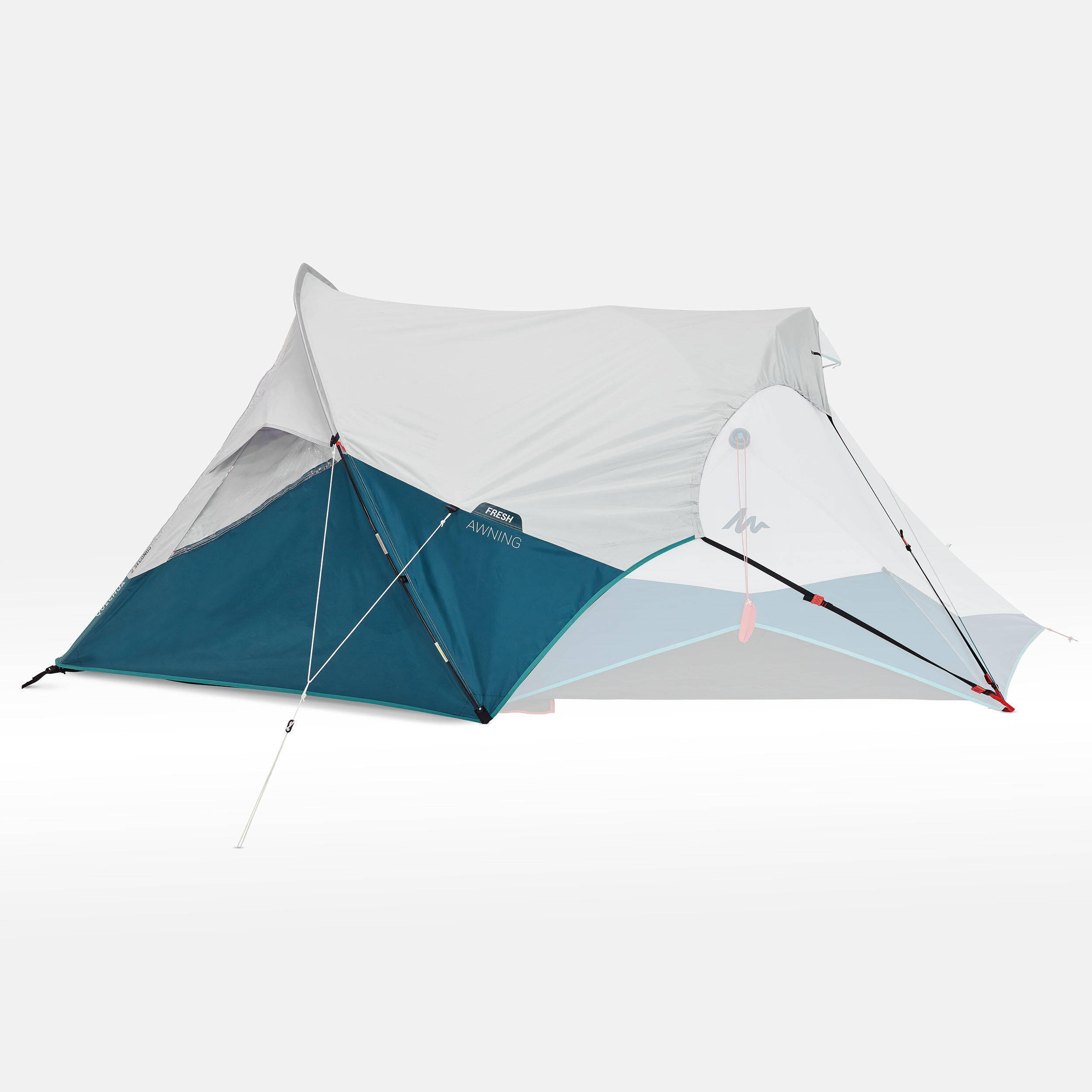 Tweedehands Voortent voor 2 Seconds Easy Fresh kampeertent 5/5