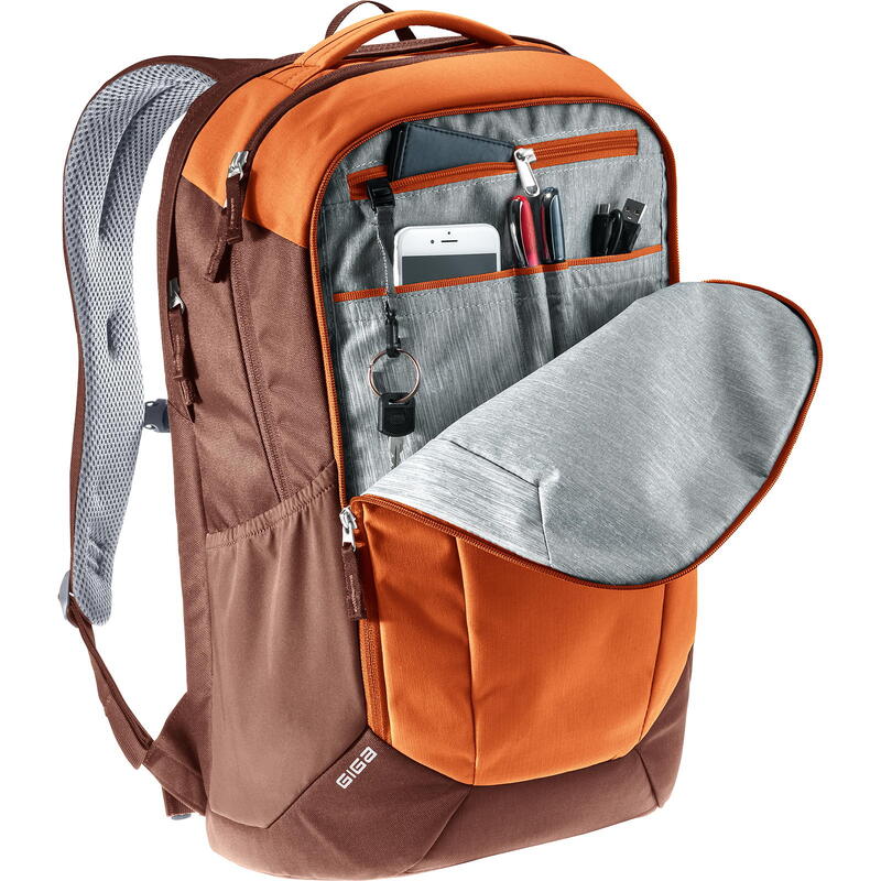 Laptop-Rucksack Giga chestnut-umbra