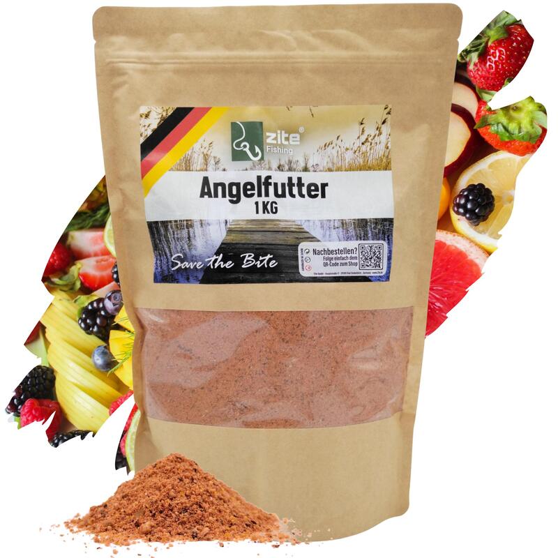 Grundfutter 3x1 kg Powerbait Angelfutter verführerisches Tutti Frutti Aroma