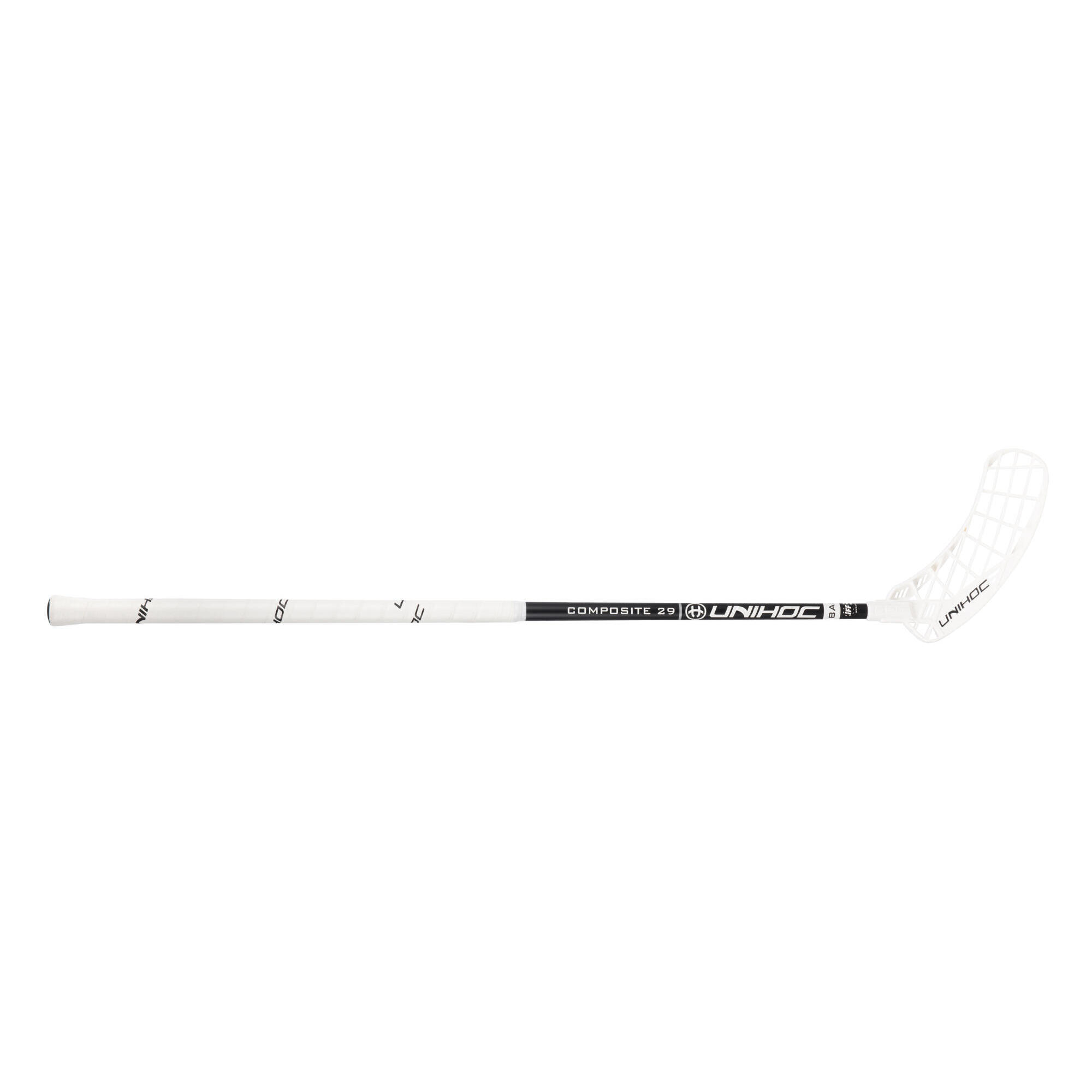 UNIHOC Florbalová hůl Epic Composite 29 White/Black, pravá