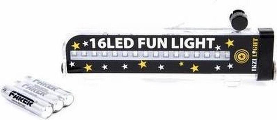 Lekkie Światło Szprychowe Flashy 16 Diod Led, 32 Wzory