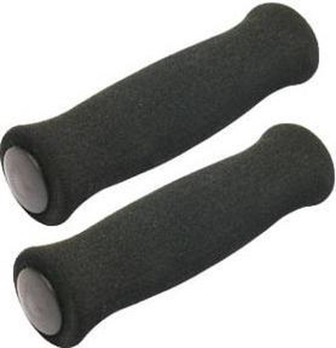 Velo Foam Impugnature bici ATB 125 mm, coppia, nero. 2/3