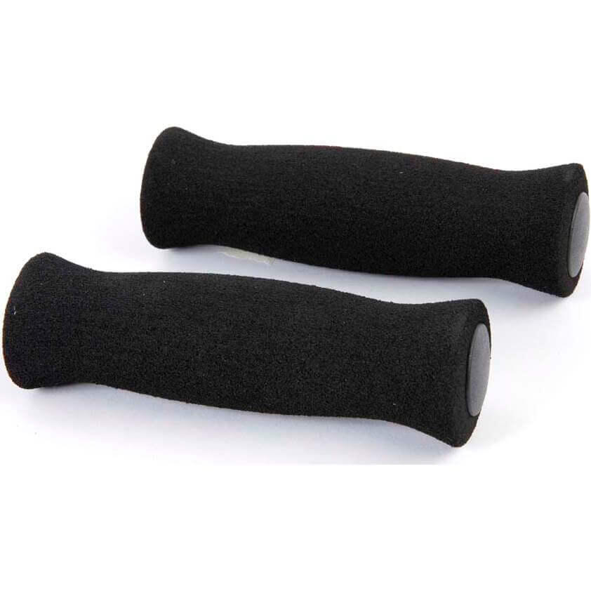 Velo - Poignées Velo Foam 125 Mm Pour Atb, Paire, Noir. - Cintre - Noir - 125 Mm - Decathlon