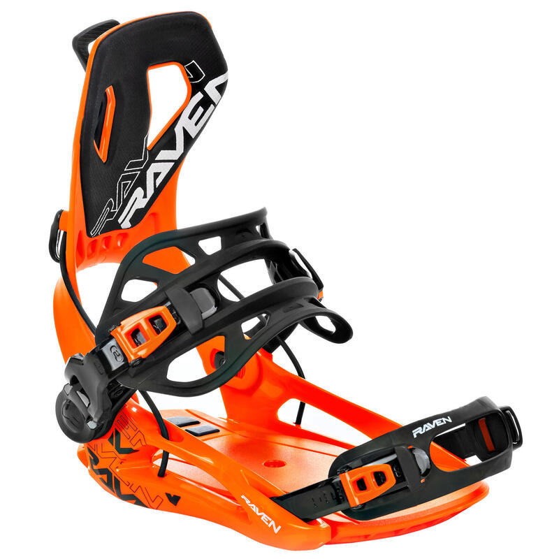 Fijaciones Snowboard Fastec FT360 Naranja/Negro