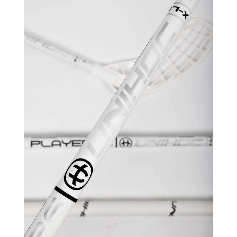 Florbalová hůl Player 26 X-Long White/Silver, pravá