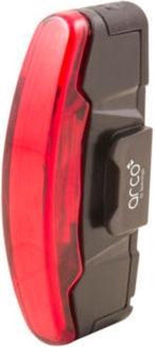 Spanninga Trigon 25 Set II luci bici anteriore 100 lm + posteriore 30 lm USB. 3/6