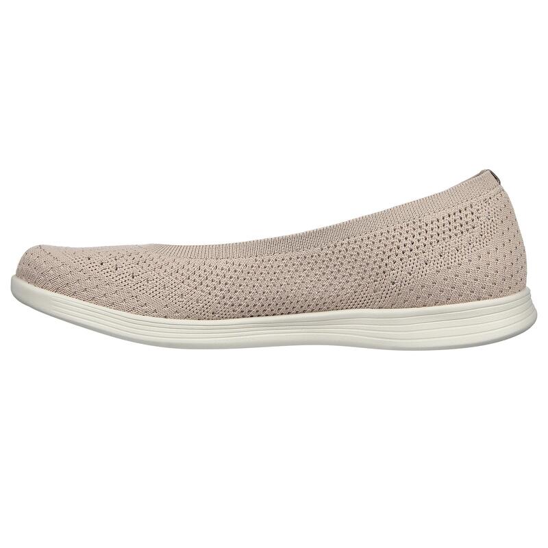 Zapatillas Caminar Mujer Skechers 136251_TPE Topo Sin Cordones