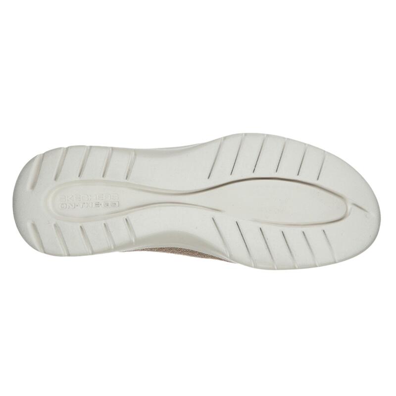 Zapatillas Caminar Mujer Skechers 136408_TPE Topo Sin Cordones