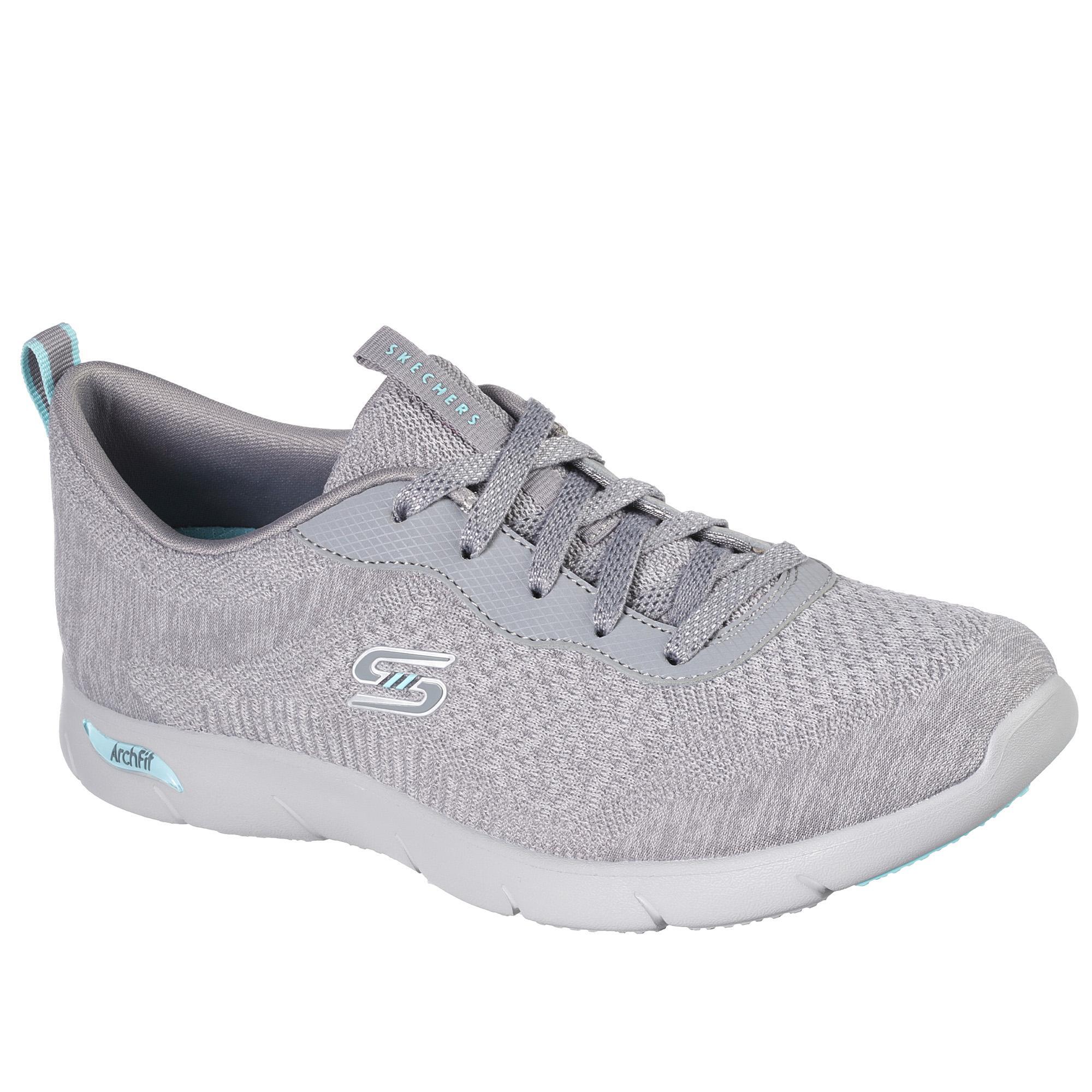 Tênis Skechers Skechers Femininos Arch Fit Refine Gray 2/5