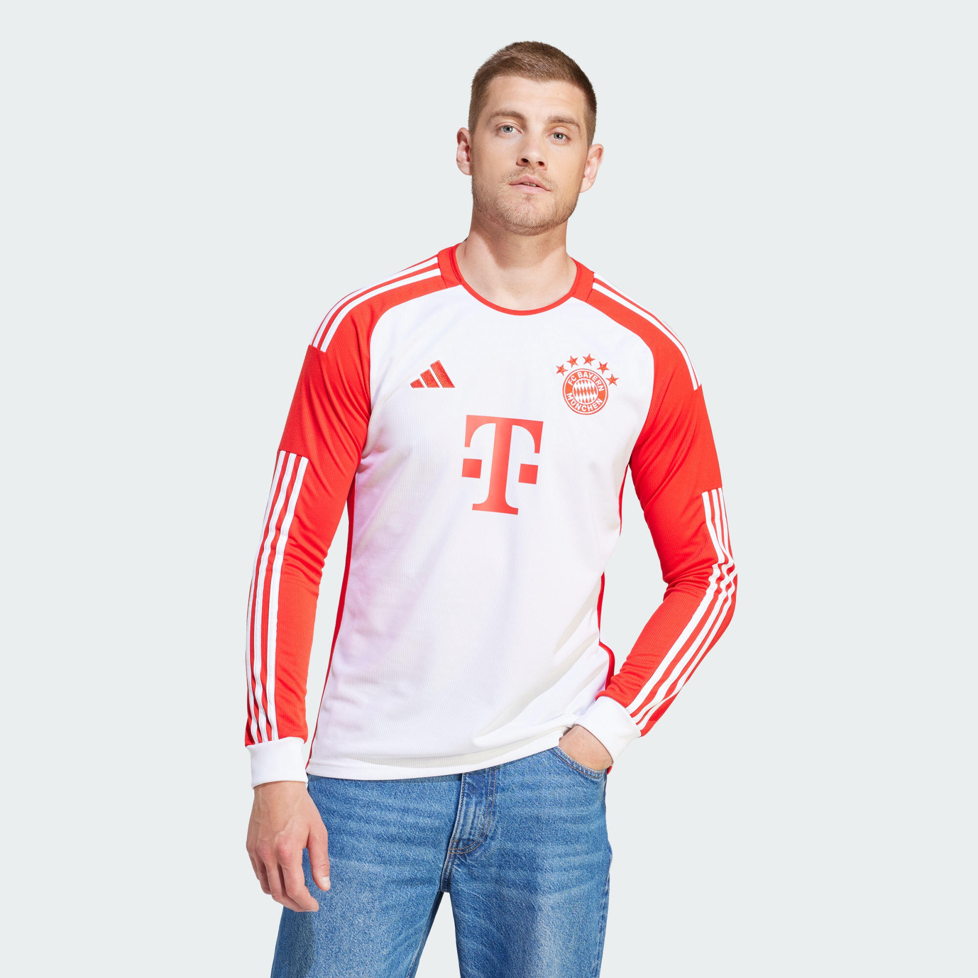 FC Bayern 23/24 Long Sleeve Home Jersey 1/7