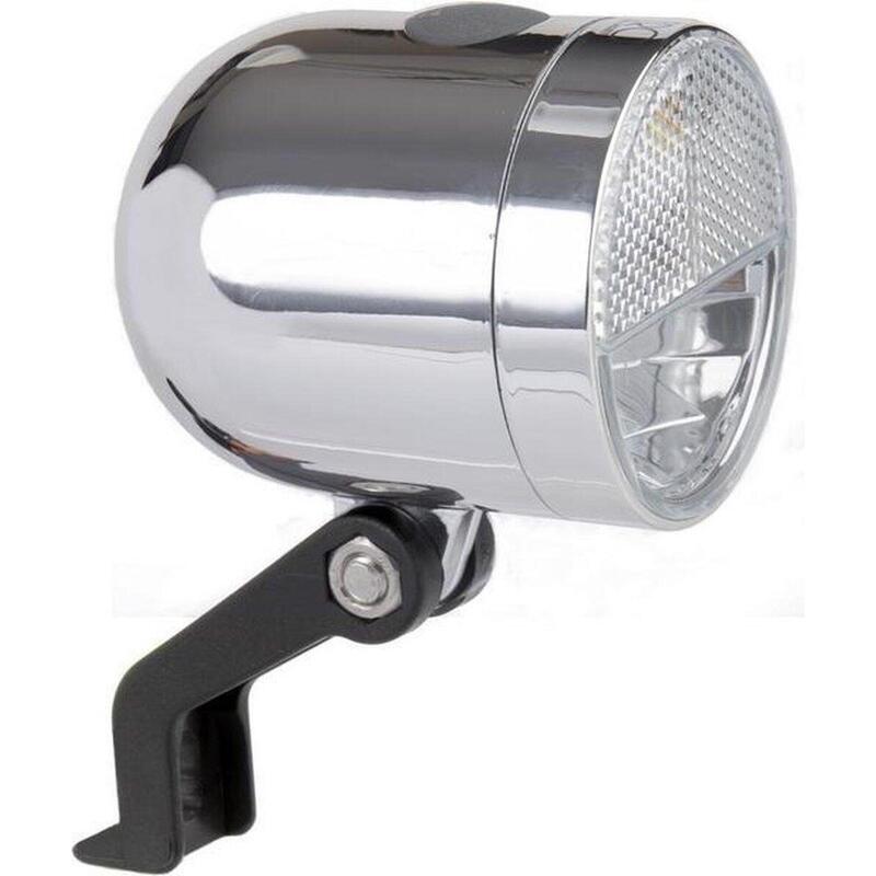 Light koplamp Nero batterij 10 lux chroom