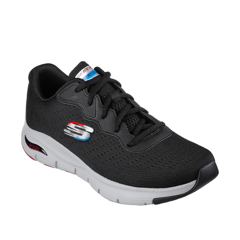 Zapatillas Caminar Hombre Skechers ARCH FIT-INFINITY Negras con Cordones