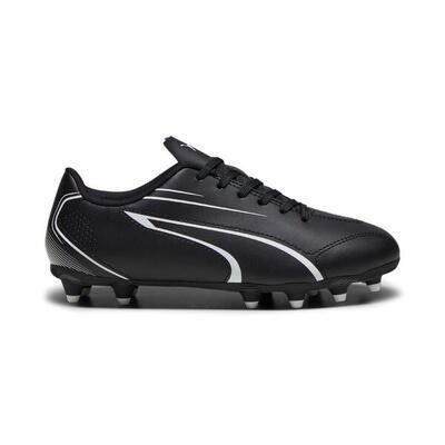 Scarpe calcio ragazzo puma vitoria fg/ag - nero