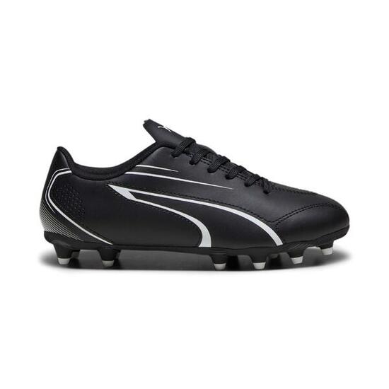 Scarpe calcio ragazzo puma vitoria fg/ag - nero