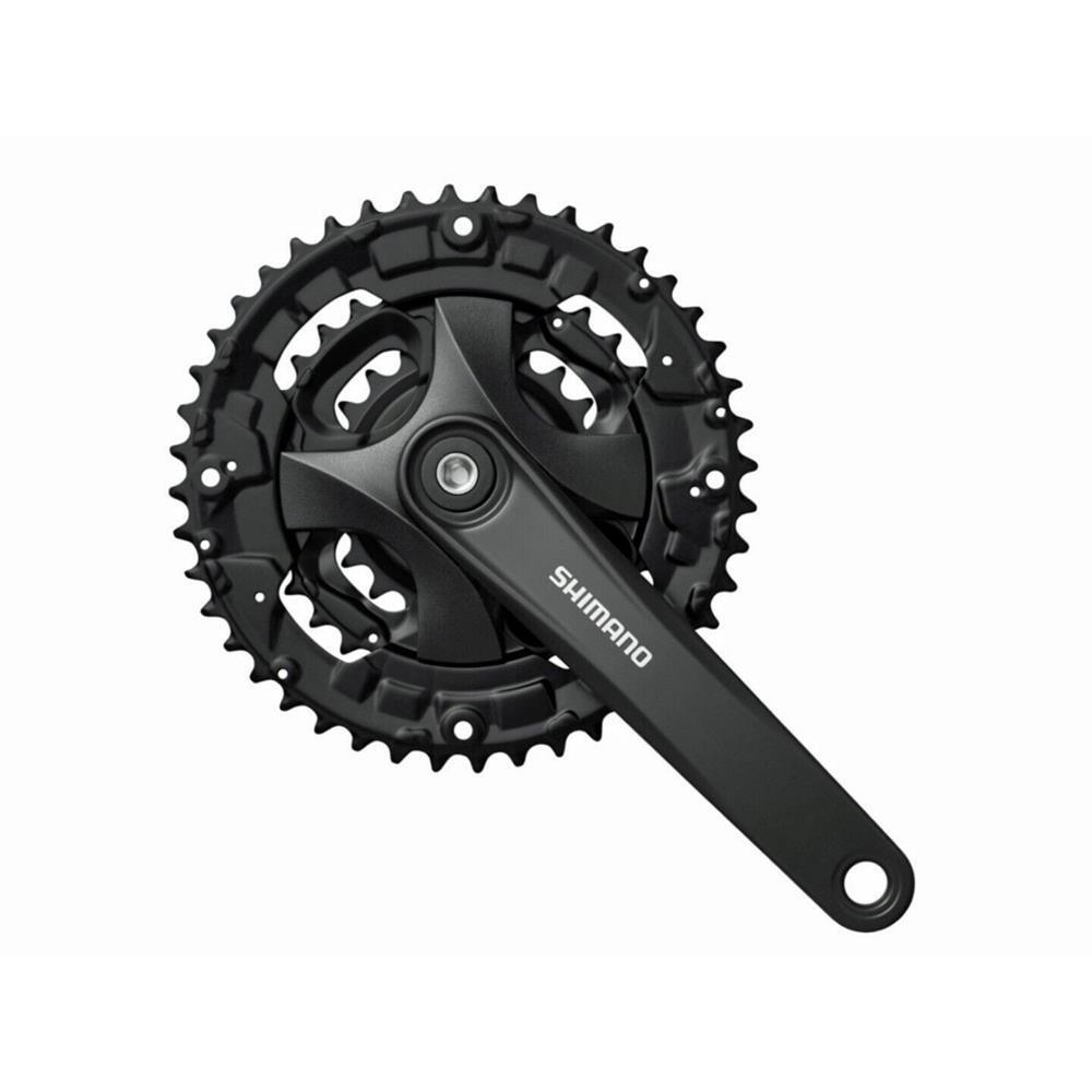 Shimano Altus FC MT101 MTB Triple Chainset Square Taper SHIMANO Decathlon