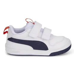 Chaussures de Sport pour Enfants Puma Multiflex Blanc