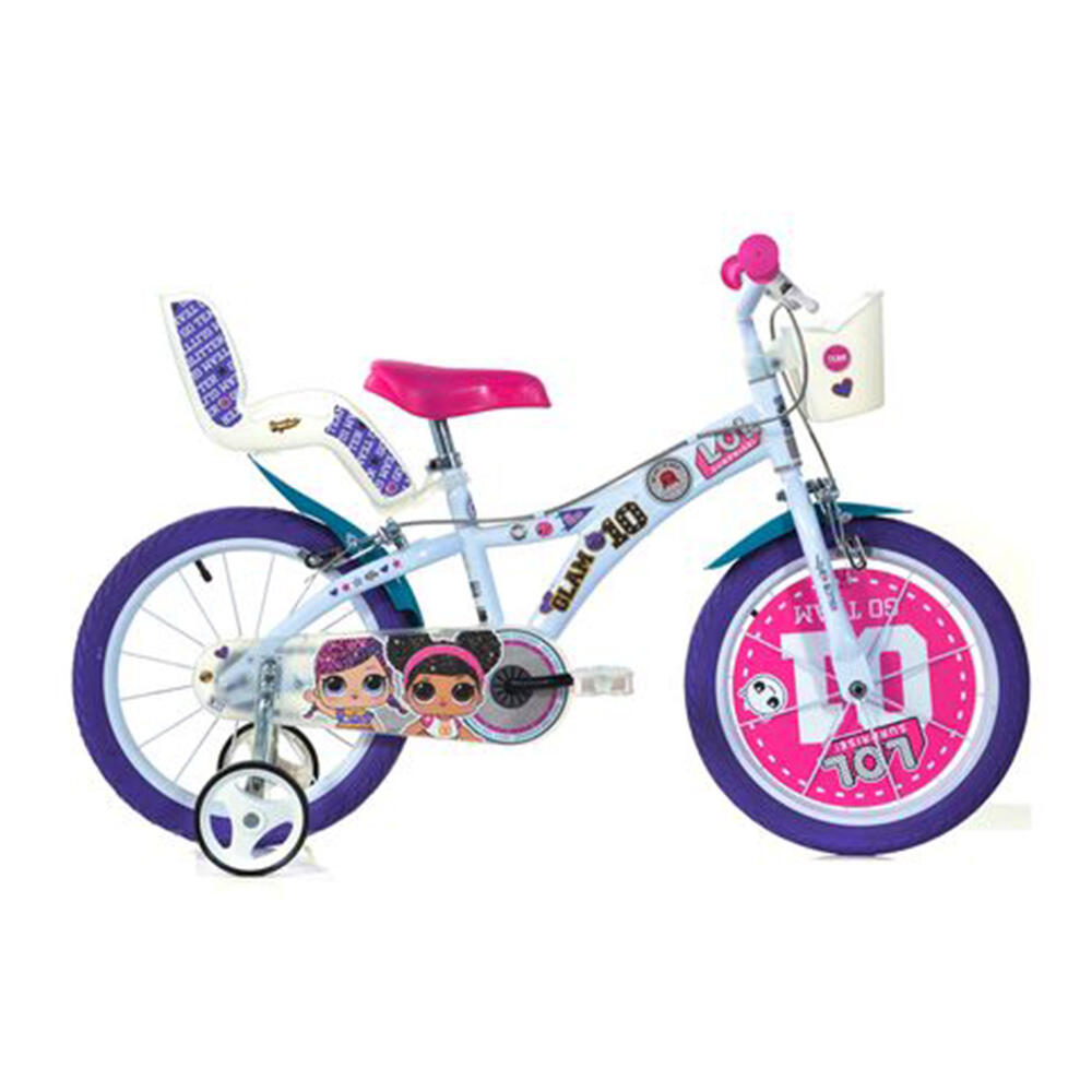 Dino LOL Surprise Kids Bike - 16in Wheel 1/1