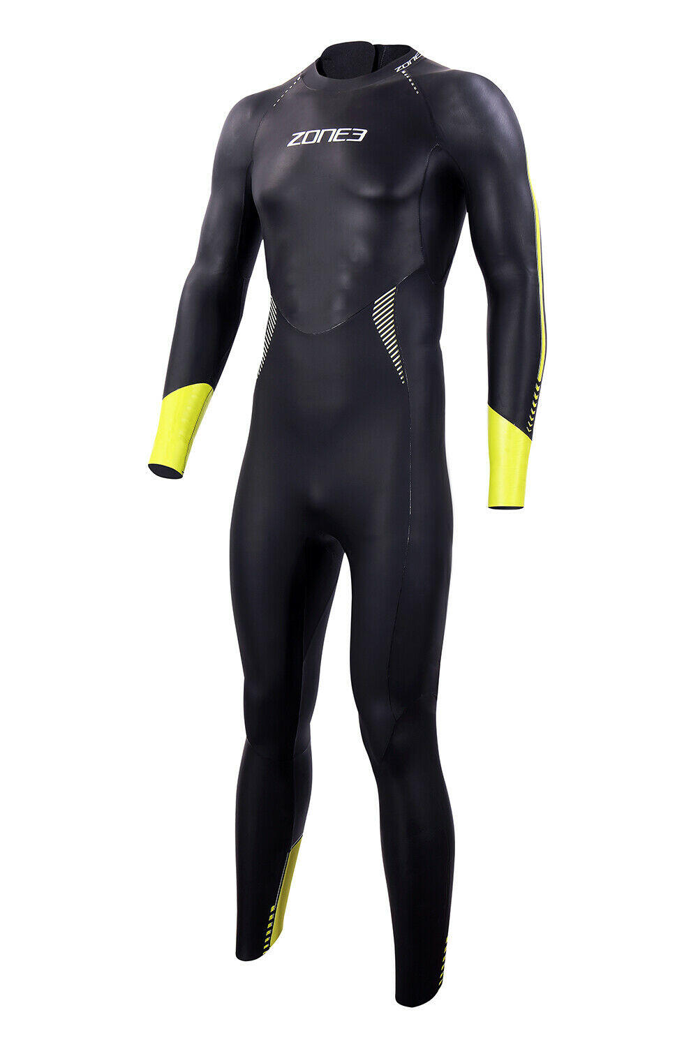 Zone 3 Mens Advance Wetsuits ST black/green 1/5