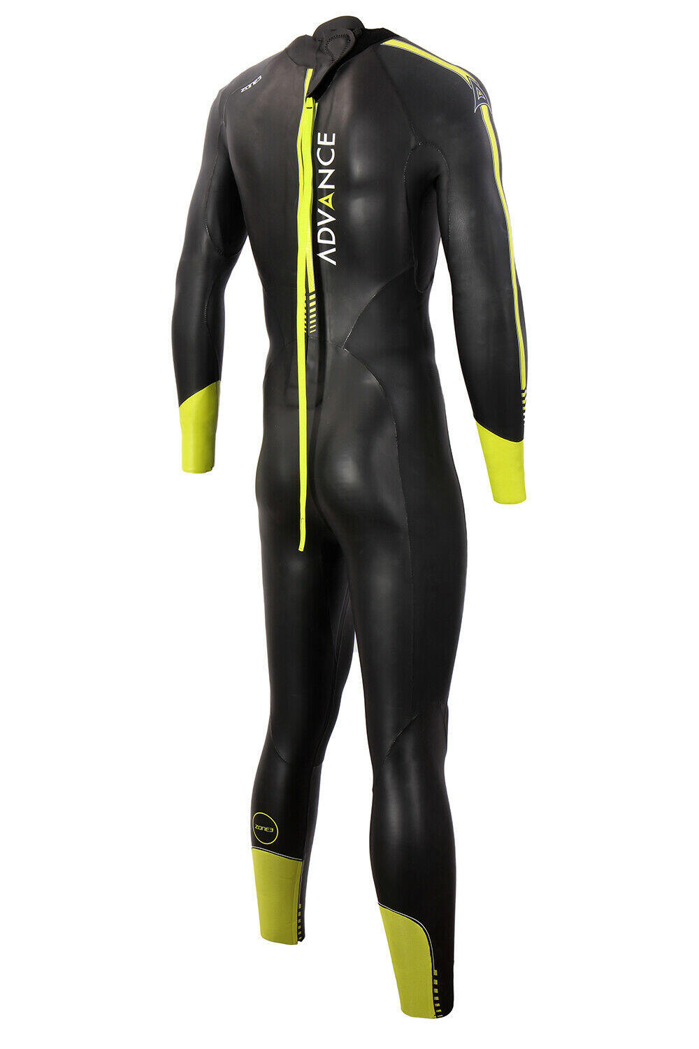Zone 3 Mens Advance Wetsuits ST black/green 2/5