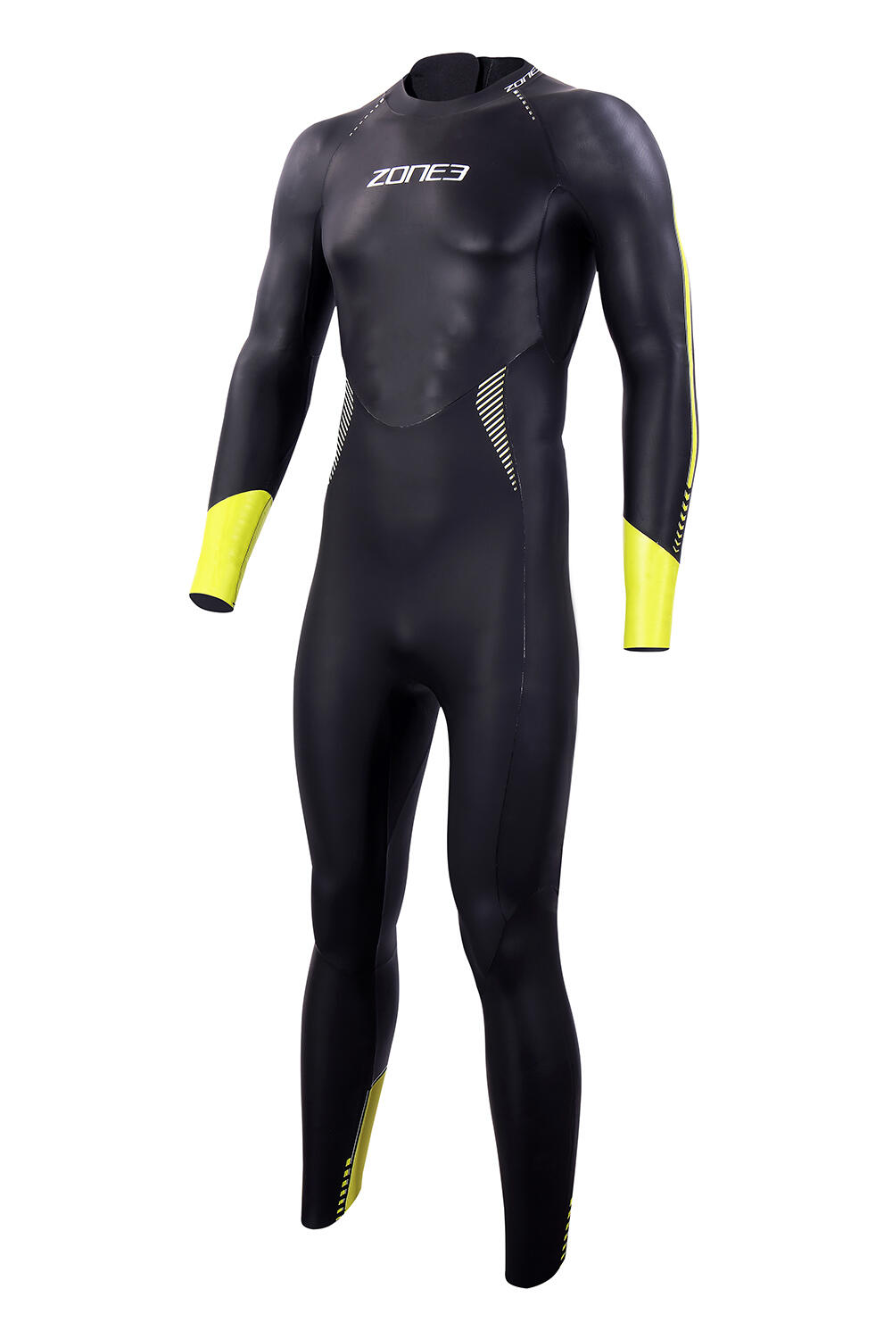 Zone 3 Mens Advance Wetsuits ST black/green 3/5