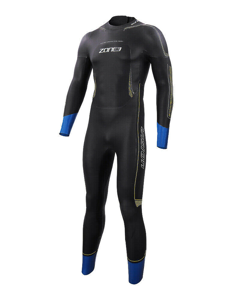 ZONE3 Zone 3 Mens Vision Wetsuit  SM black/blue