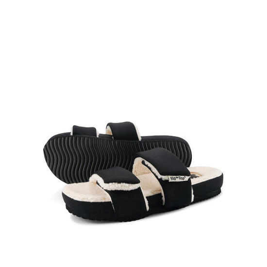 Damen double*strap paddy Slides Grau
