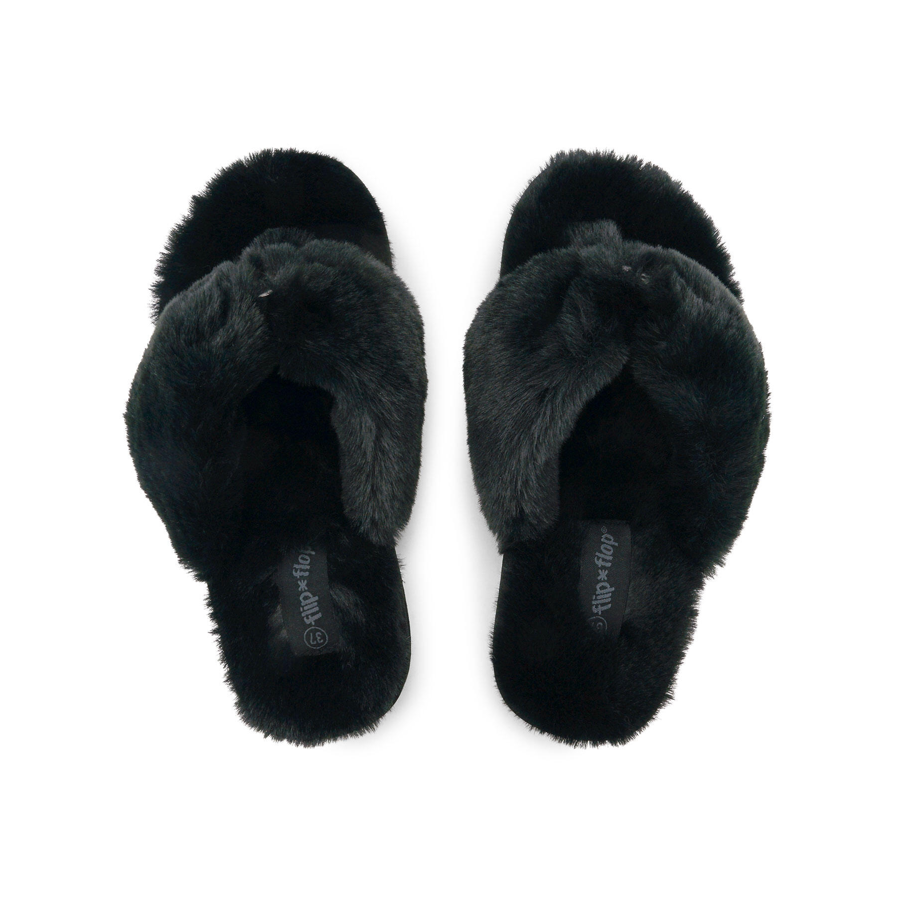 Femme original*fur 2 Sandales Noir 3/3
