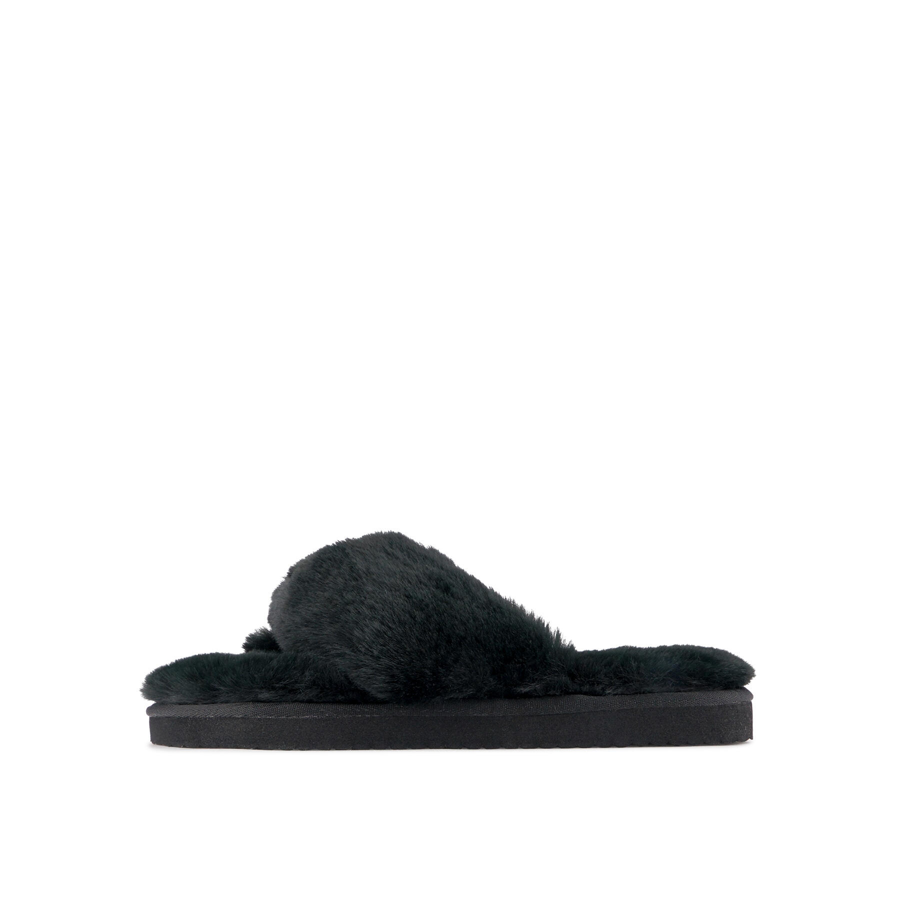 Femme original*fur 2 Sandales Noir 2/3