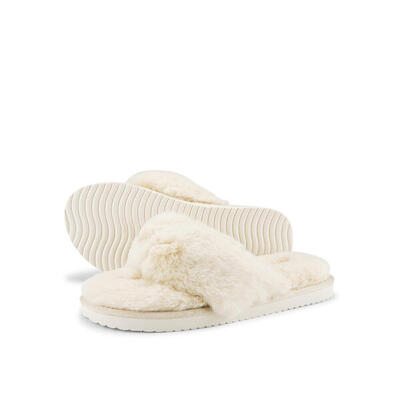 Damen flip*flop original*fur 2 Sandalen Schwarz