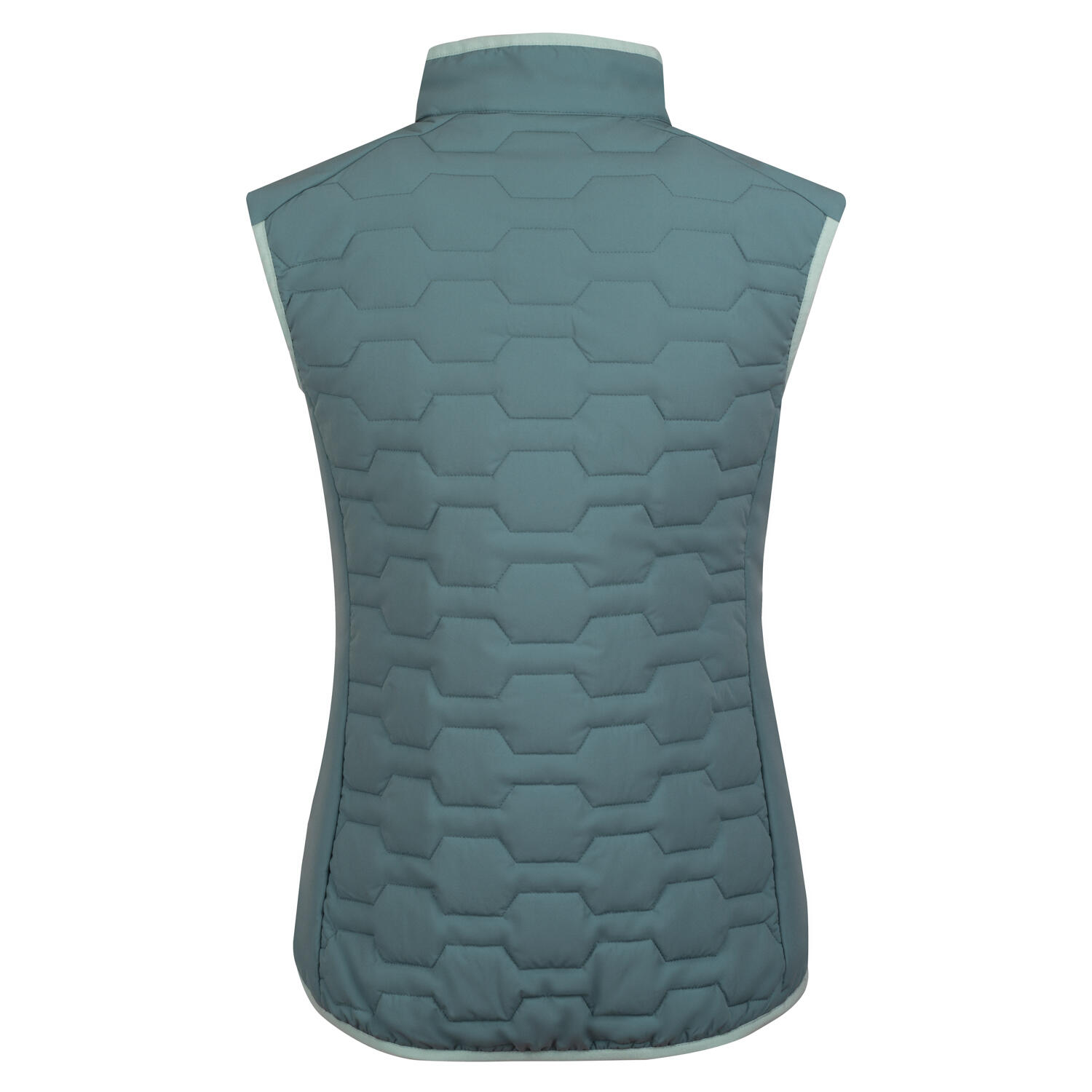 wasserabweisende winddichte Weste für Frauen GLYMUR Gletschergrün/Mineralblau 2/2