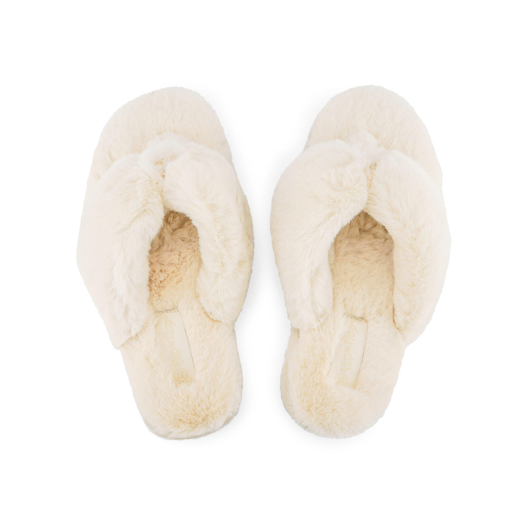 Femme original*fur 2 Sandales Blanc perle 3/3