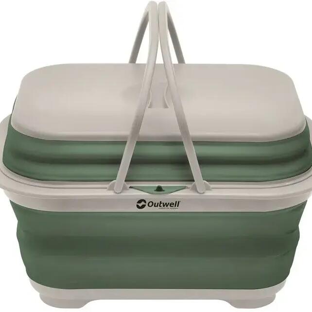 Outwell 651131 Collaps Washing Base with Handle & Lid Shadow Green