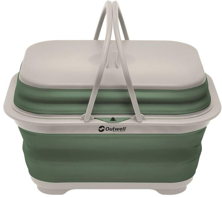 OUTWELL Outwell 651131 Collaps Washing Base with Handle & Lid Shadow Green