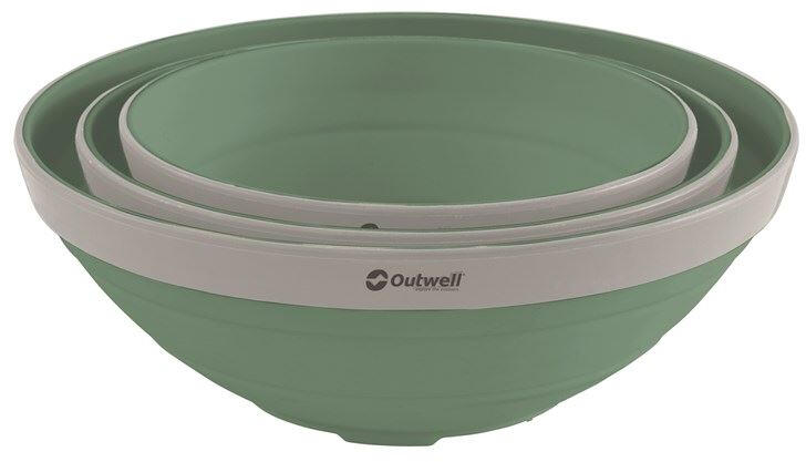 Outwell 651118 Collaps Bowl Set Shadow Green 2/3