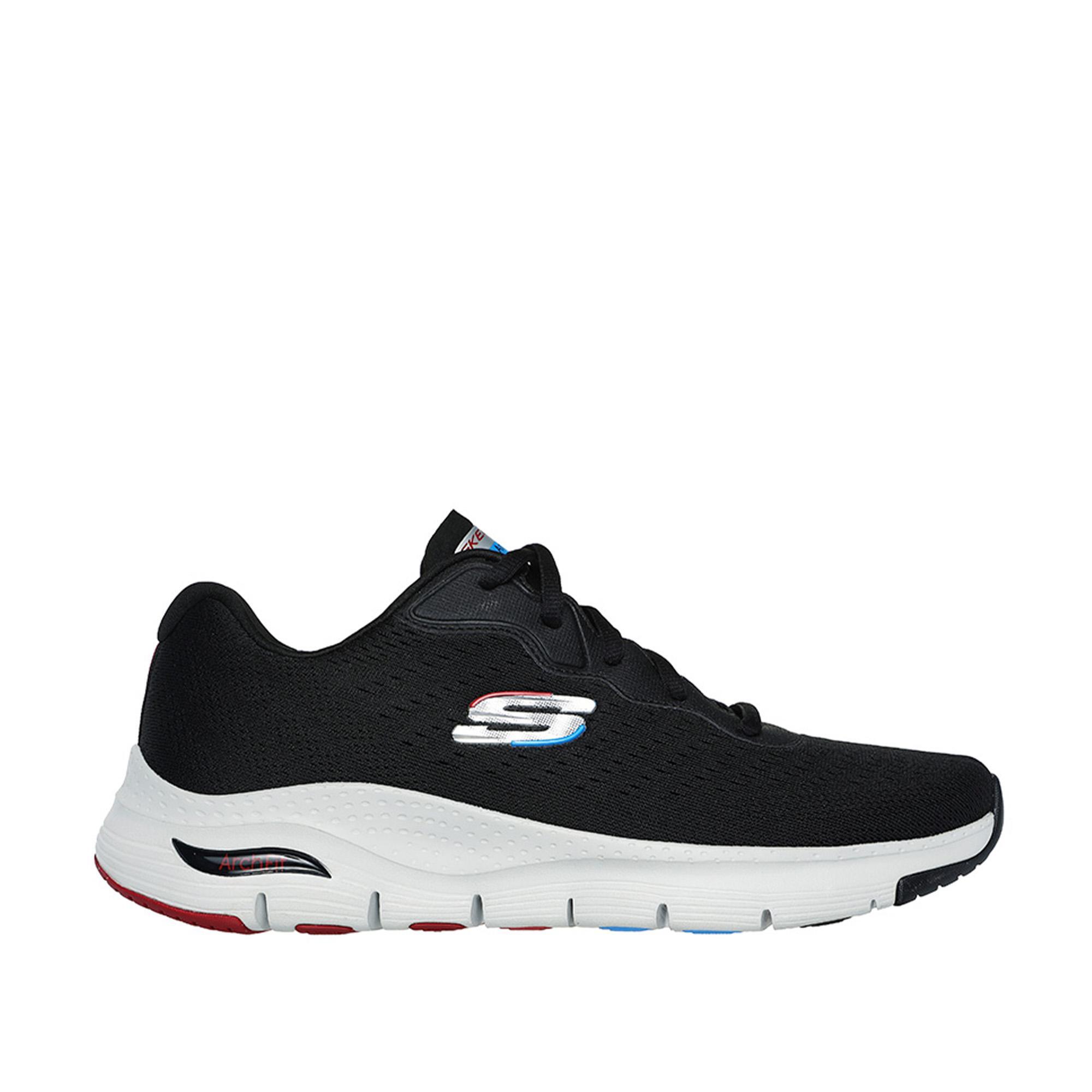 SKECHERS Zapatillas Caminar Hombre Skechers ARCH FIT-INFINITY Negras con Cordones