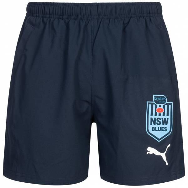 Puma New South Wales Blues Mens Rugby Training Shorts 1/4