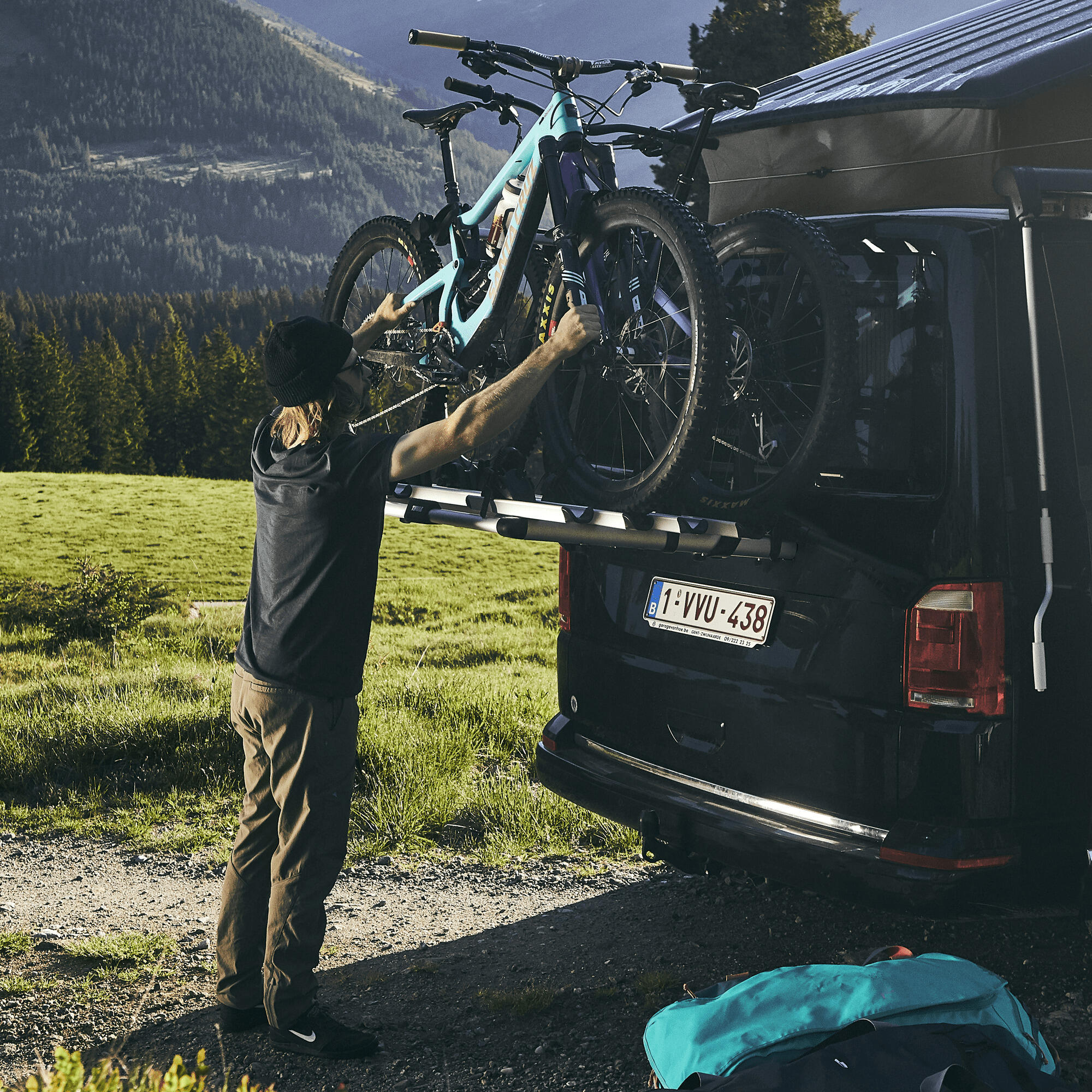 Portabici per 2 biciclette Thule Wanderway 5/7
