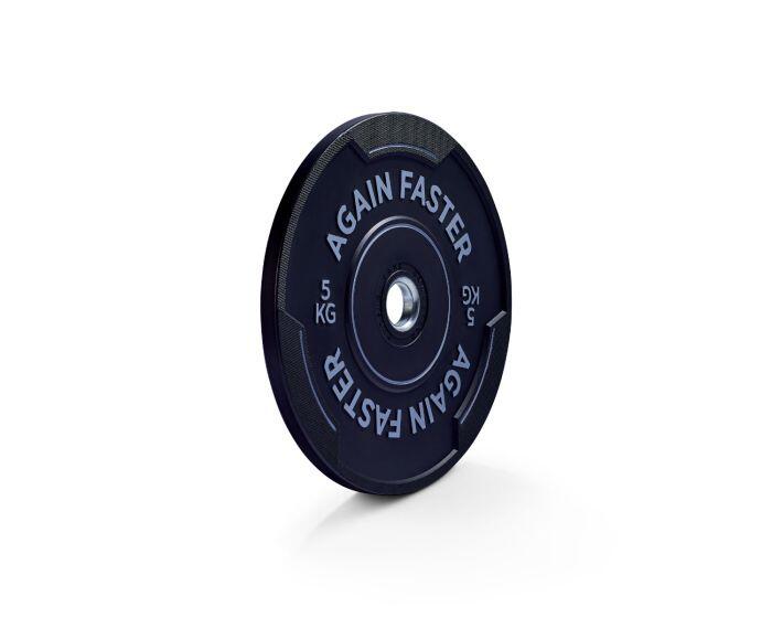 Again Faster Black Dynamic Weight Plates 5kg (Pairs) 1/3